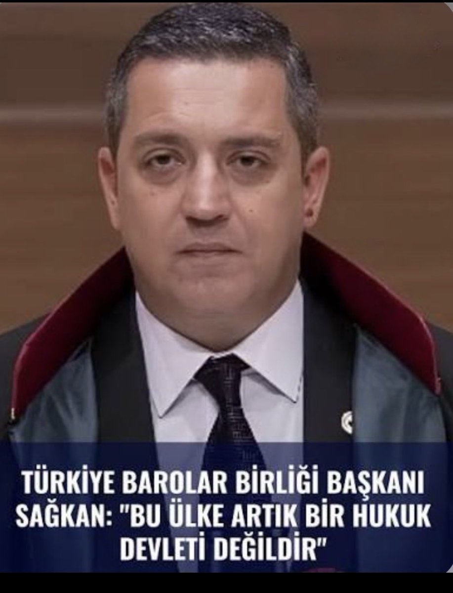 crn_bbb's tweet photo. Geçmişten bir paylaşım.
Birden aklıma geldi.

Bunu herkes söyler, kaale alınır, alınmaz ayrı mesele.

Ama bunu Türkiye Baro Başkanının söylemesi fazlasıyla ciddiye alınacak bir konudur. https://t.co/i0RVPlacby
