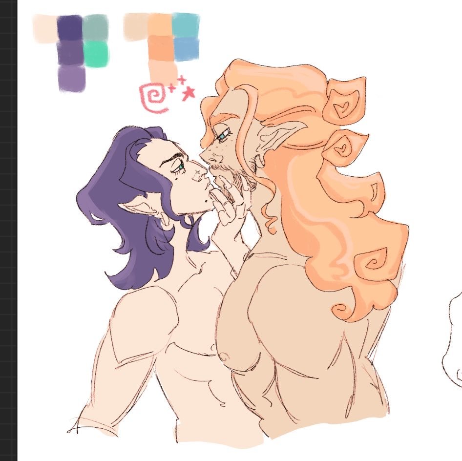 Nerosgruft's tweet photo. #thorki wip🕯 https://t.co/zW3sqCF4UX