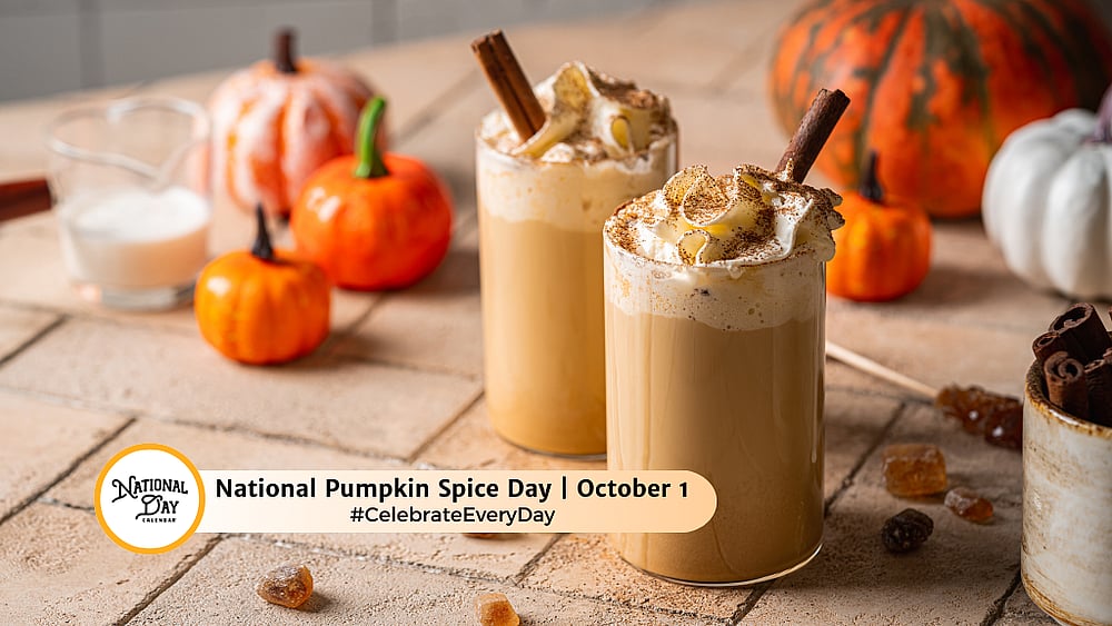 Mata_Library's tweet photo. What do cinnamon, ginger, cloves, allspice, nutmeg, and October 1 have in common? They are all part of National Pumpkin Spice Day. https://t.co/AP0pLCdfbm