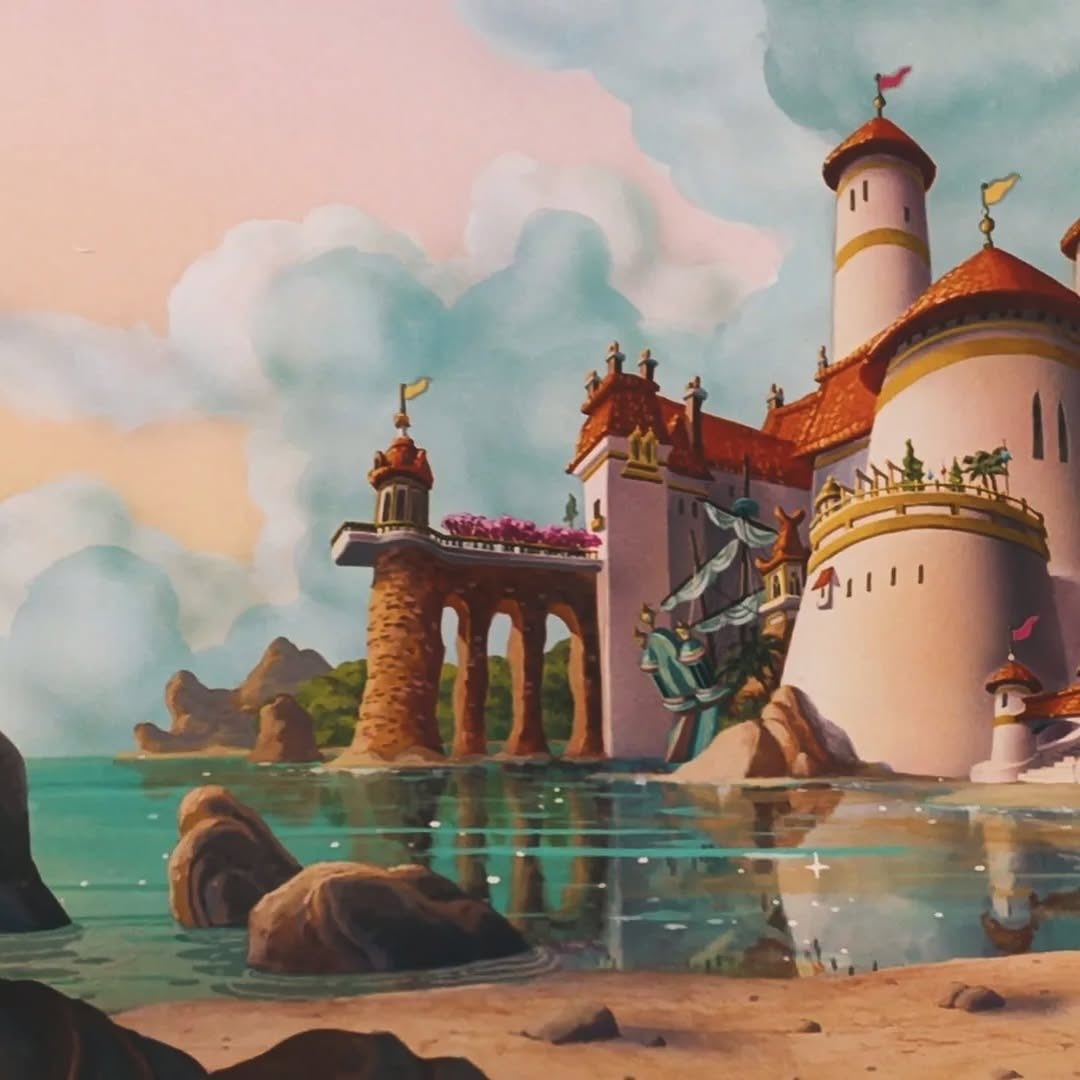 DisneyFilmatic's tweet photo. Background animation from Disney’s The Little Mermaid (1989) 🫧✨

A thread 🧵 https://t.co/Ds9cMYDt8A