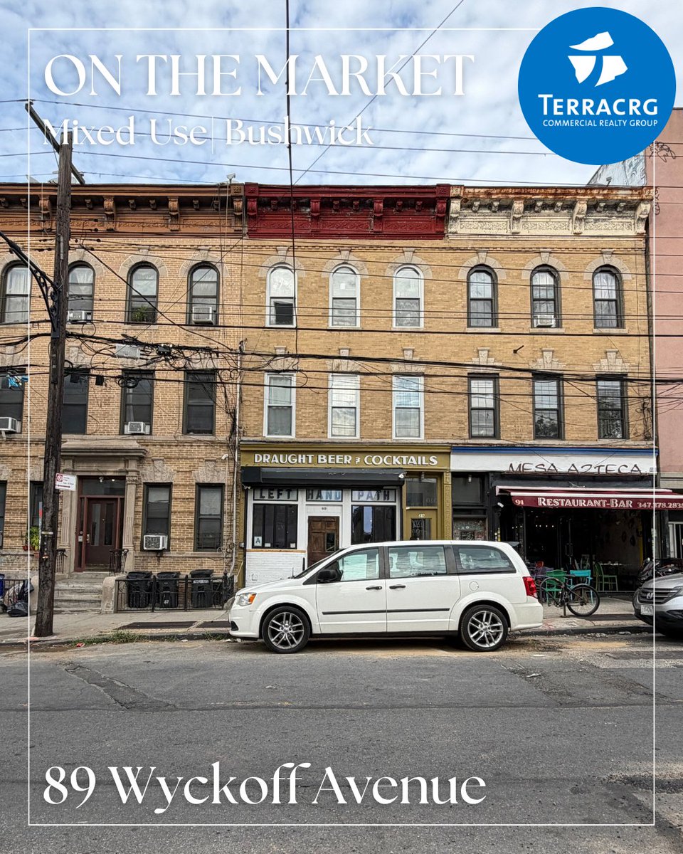 TerraCRG's tweet photo. NEW TO MARKET | BUSHWICK
Free-market mixed-use building for sale in the heart of Bushwick. Please contact Thomas Cutting, Aden Verdun, Matthew Cosentino, and Maria (Mimi) D'Angelo for more information.

#OnlyBrooklyn® https://t.co/uKo059Pz1k