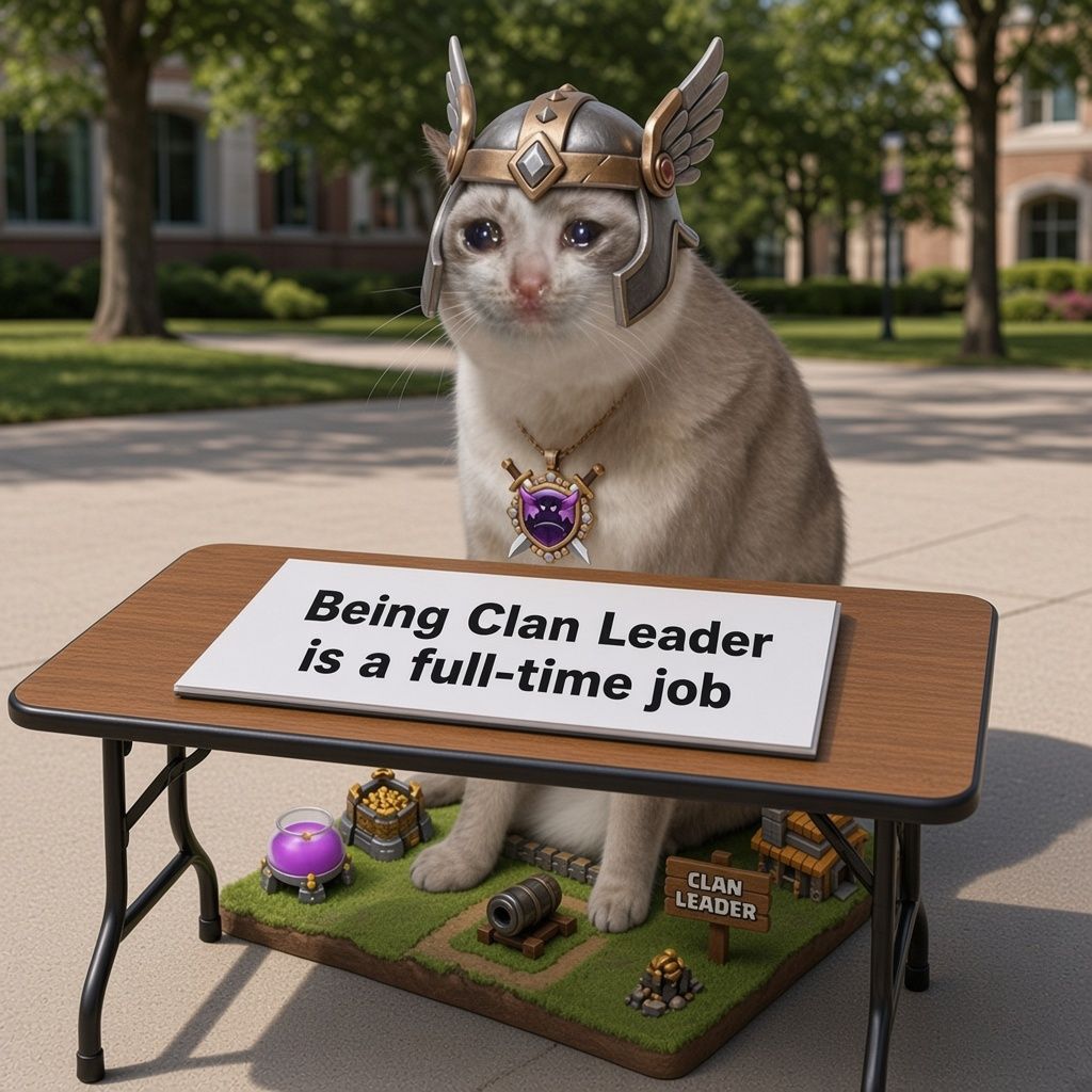 clashcat_sol's tweet photo. Applied for a normal 9-to-5 today.
Resume just says "Clan Leader."
They asked for 5 years of experience. I have 9 lives.
The grind never stops. https://t.co/MMJcrIBIPH