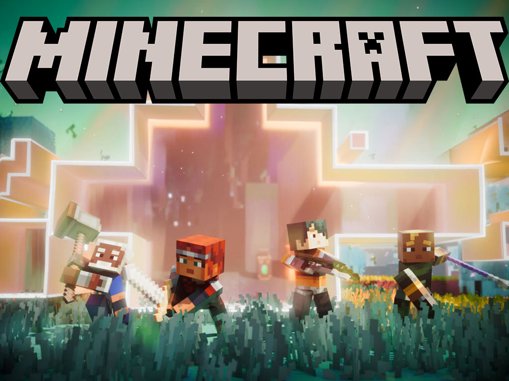 SeomraNuachta's tweet photo. Amárach ar an SN agus NuachtAnois: DOMHAN ÚR MINECRAFT!  An chéad domhan nua sa chluiche le 14 bliana! https://t.co/TPreawUn4c https://t.co/INVJd48Hnv