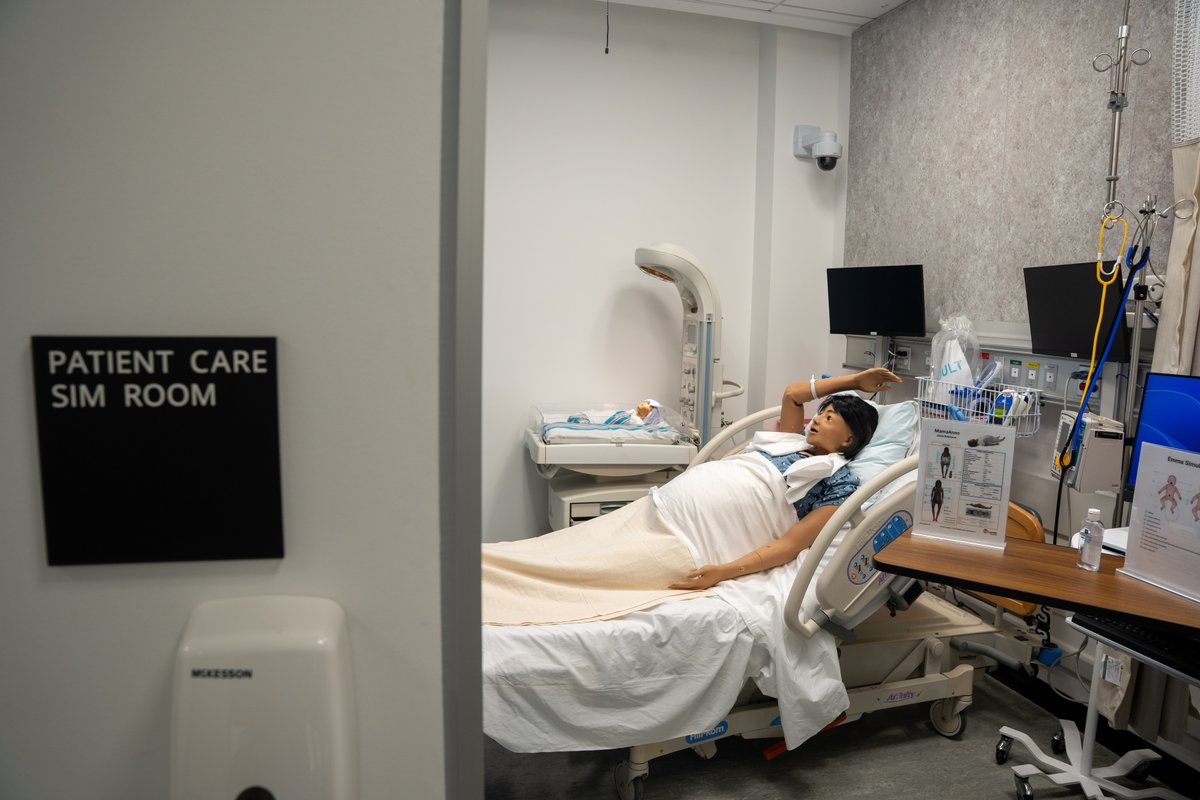 GaelAlumni's tweet photo. A new chapter in nursing education at Saint Mary’s! 

We celebrated the new Phelan Simulation Lab, home of Saint Mary’s new nursing program.

Made possible by lead donors Elizabeth Phelan ’92 and Jeff Phelan, the lab gives Gaels a place to build skills through hands-on training. https://t.co/22XsBJtwo1