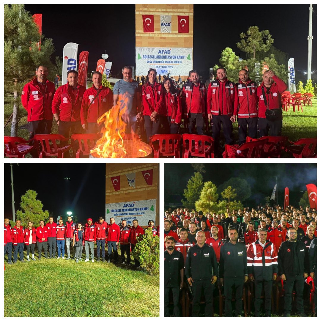 vanmebakub's tweet photo. İlimiz Van’ın ev sahipliğinde düzenlenen 23 ilden akredite arama kurtarma ekiplerin katıldığı 2026 AFAD Bölgesel Akreditasyon Kampı’na VAN MEB AKUB Ekibi olarak katılım sağladık.

@tcmeb @Yusuf__Tekin @bilalmacit @meb_adsp @MetinTayarer @VanilMem @bycandiroglu https://t.co/GYHrQea6e3