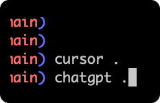 paulmbw's tweet photo. @thsottiaux we need a "cursor ." alternative for ChatGPT on desktop. Having to manually add projects is aging me. https://t.co/slcp9ttksE