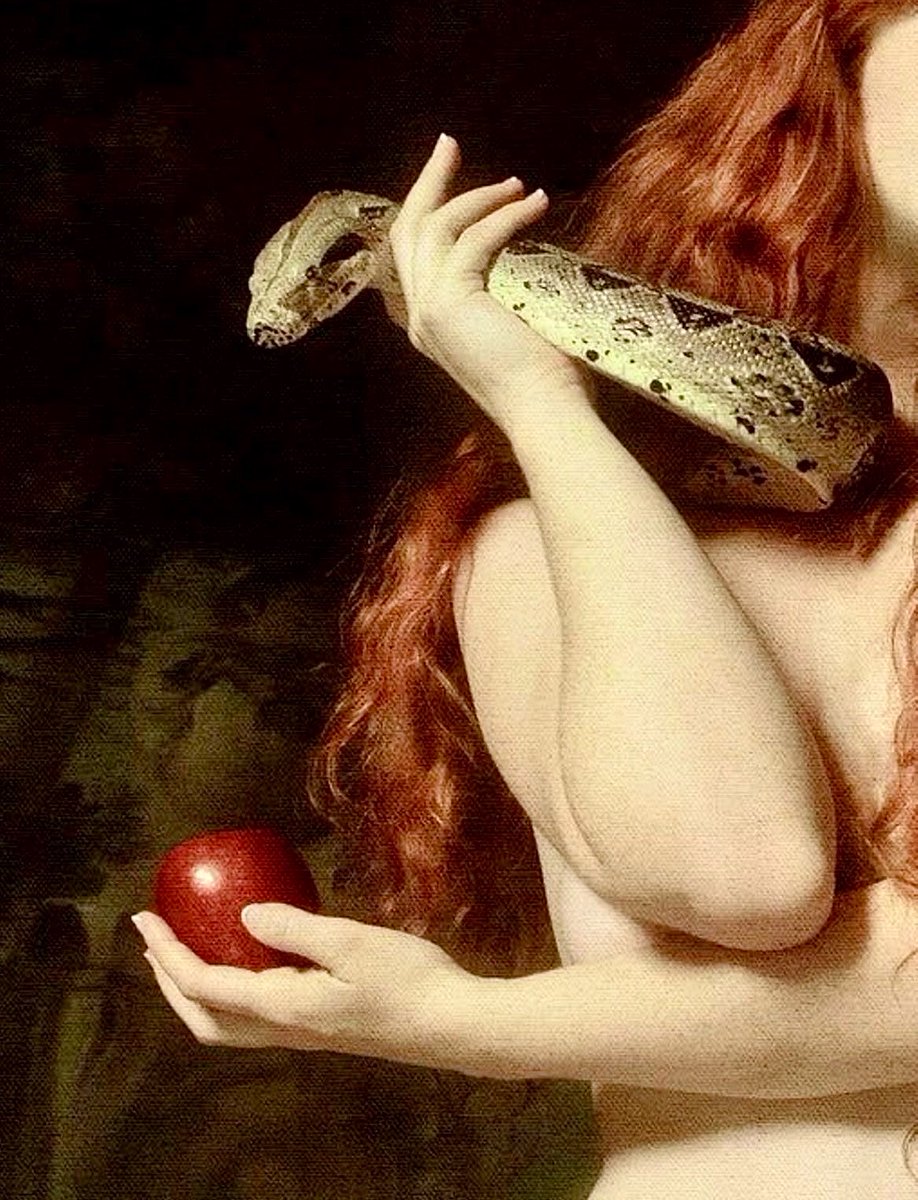 Moodsby_v's tweet photo. Lilith and the Serpent, A.J. Hamilton https://t.co/734eUed2Wm