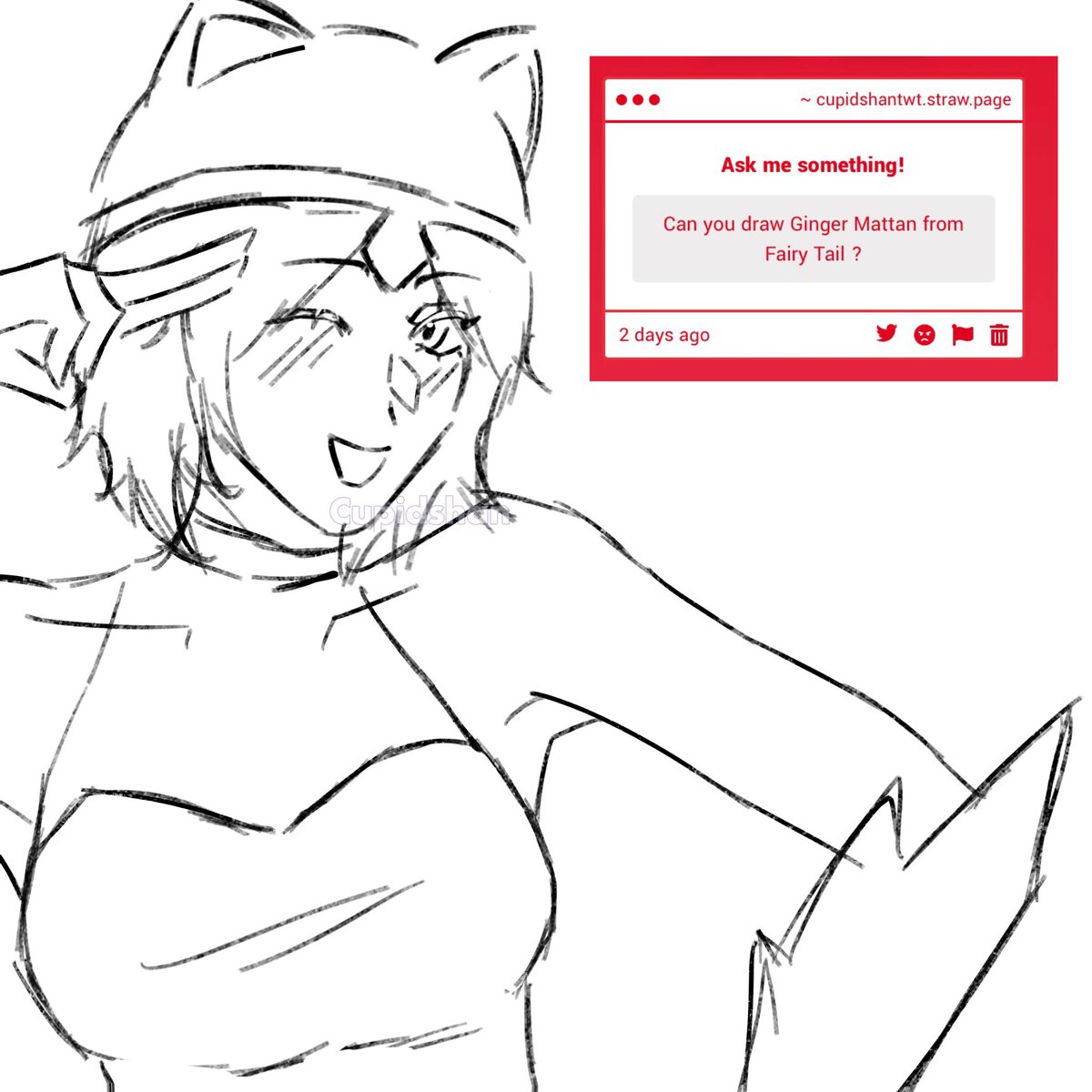 cupidshann's tweet photo. IMSO SORRY THEYRE JUST SKETCHES but I’ve been sooo unmotivated recently bc of school the fairy tail girl is so cute it made me wanna watch it anyways ask me for more characters to cure my art block

https://t.co/PL5syddNV3 https://t.co/dC7vywgU25