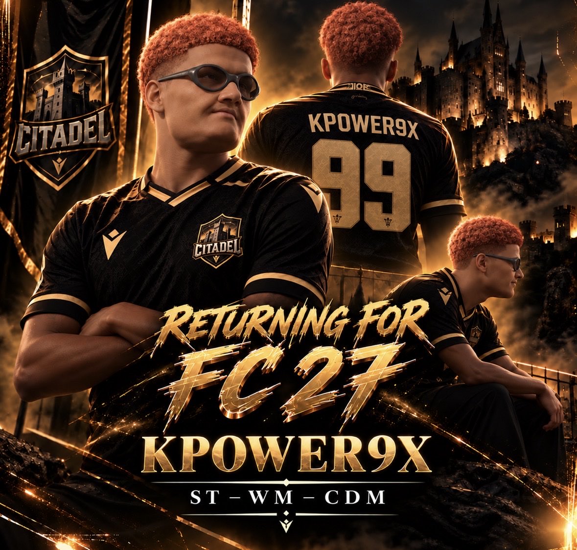 ACG_Citadel's tweet photo. | KP is back | 🤝

@KPower9x is back after a successful season at ST racking up 30 Goal contributions in 40 games.

Welcome back! 

@OfficialVPG #VPG #FC27 https://t.co/Esz8quuUMv