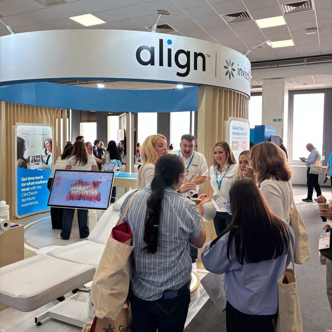 AlignTechInc's tweet photo. Another great British Orthodontic Conference! 🇬🇧
It was a pleasure connecting with orthodontists and their teams throughout #BOC2026 and sharing how #AlignTech innovations are supporting the continued evolution of digital orthodontics.
#Invisalign #iTero #exocad https://t.co/kUHUPWEvig