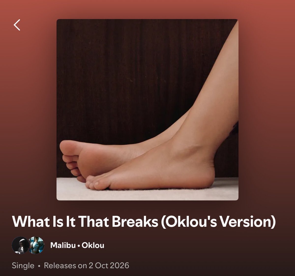 FKAY0NCE's tweet photo. What Is It That Breaks (Oklou’s Version) 
a single from Malibu’s debut album "Vanities", reworked by Oklou
out tomorrow, 2 october! https://t.co/mJmKnbWPvr