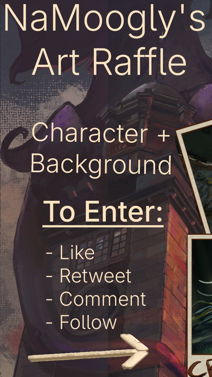NaMoogly's tweet photo. 🐲 Celebrating 2000 Followers! Art Raffle! 🐲

This is a big one! 1 Character + Full Background Illustration

Dragons, Creatures, Furries, Anthros welcome!

- Like
- Retweet
- Comment (even just 1 emoji counts!)
- Follow

Ends November 1st 🍂 https://t.co/3J5v1ppepz