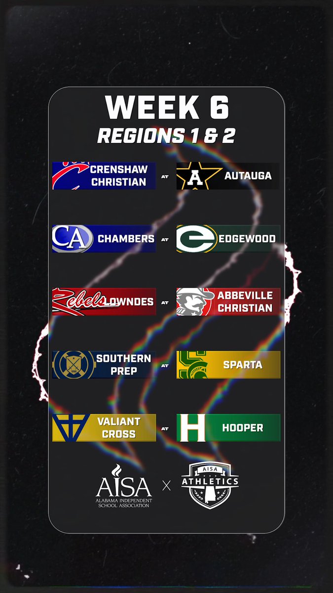 AISAathletics's tweet photo. Week 6️⃣ games start tonight!🏈

#AISAFootball #AISAAthletics https://t.co/DrSdj4irGL