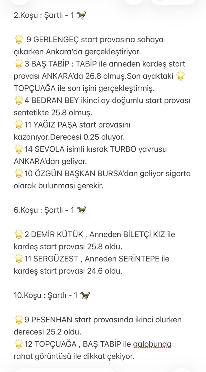 SenolULU1991's tweet photo. İSTANBUL’da ÖZMEN BEY’i herkes biliyor ben dostlarıma  2 , 6 ve 10.koşulardaki  tay yarışları ile yardımcı olmaya çalışacağım.

Kendine hayrı olmayan insanın kimseye olmaz.. 
Hayırlı Geceler Dilerim 🌙 https://t.co/MjYEkRltmq