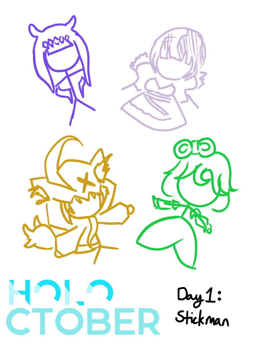 BodTuxy's tweet photo. I'm gonna try join this year's Holoctober, so here's day 1 Stickman.
#holoctober #Immergination #rkggk #inART #ShiorinSketch https://t.co/efXomRlQY2