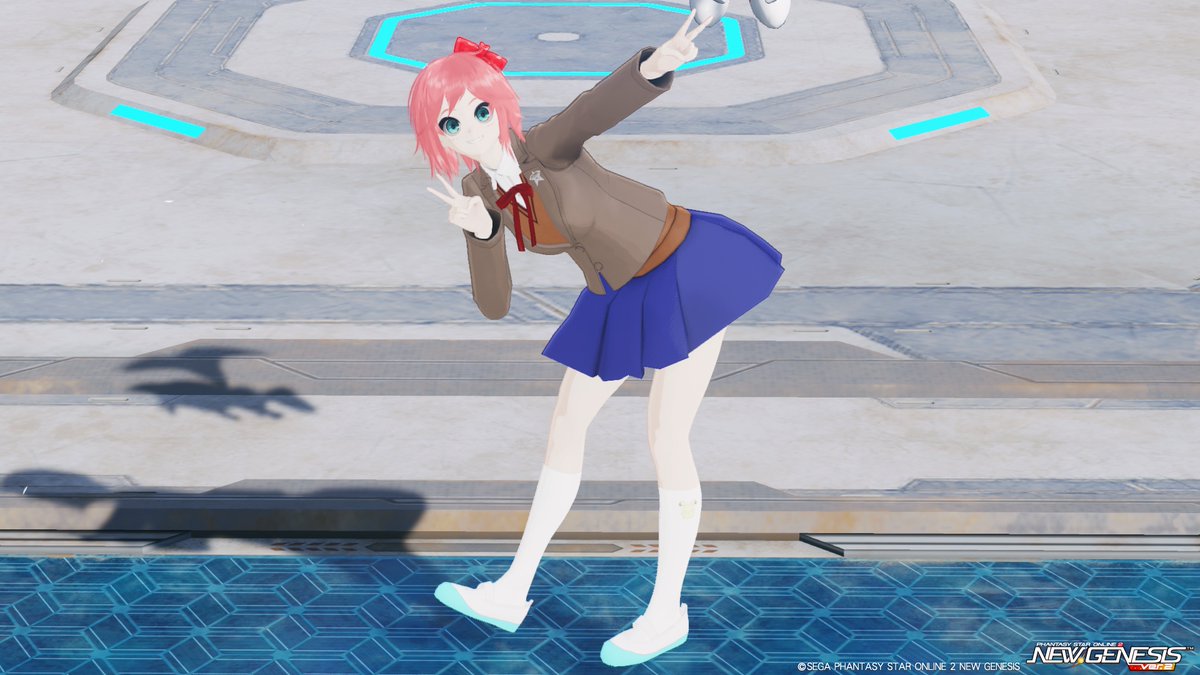 sonicsmash_PSO2's tweet photo. Today on this year’s Spooky Month. Muki will now be dressed up as Sayori from Doki Doki Literature Club. She has a poem to write, to fight for the Arks.
#PSO2 #PSONGS #PSO2GLOBAL #PSO2NGS_SS https://t.co/hUkMLzideo