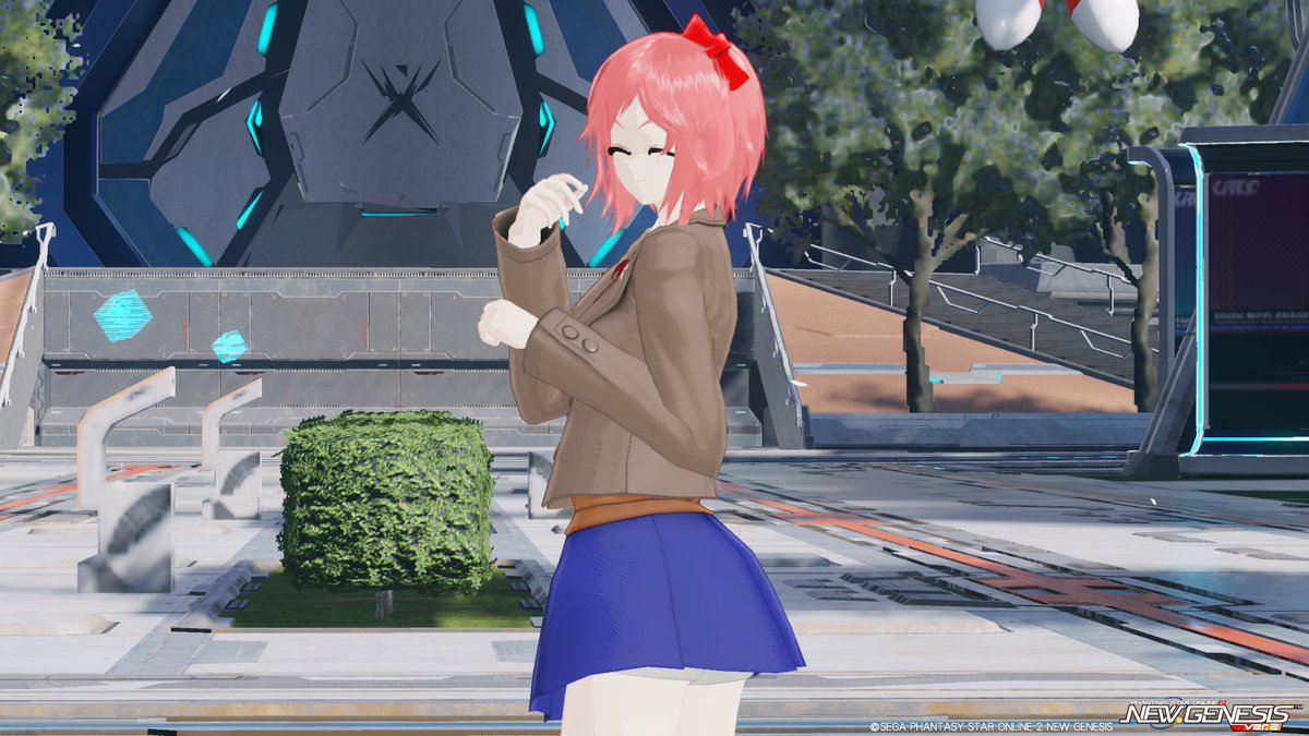 sonicsmash_PSO2's tweet photo. Today on this year’s Spooky Month. Muki will now be dressed up as Sayori from Doki Doki Literature Club. She has a poem to write, to fight for the Arks.
#PSO2 #PSONGS #PSO2GLOBAL #PSO2NGS_SS https://t.co/hUkMLzideo