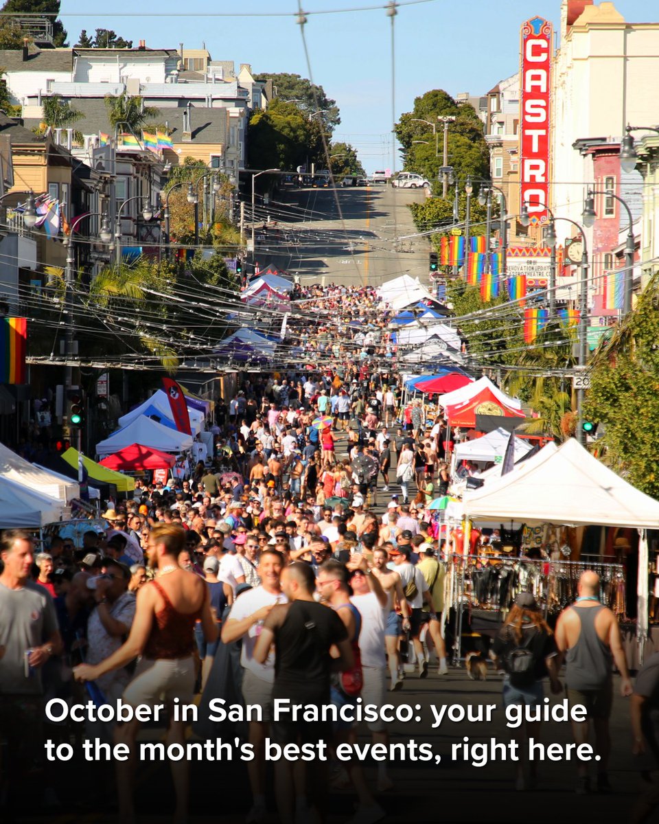 onlyinsf's tweet photo. Can you believe it's October already?

This weekend kicks off an impressive lineup of events, and we've got San Francisco's official October events guide so you don't miss a thing. 👇

🔗 Tap the link in our bio to start planning your trip.
https://t.co/23ax5R4uSZ https://t.co/TVXOeaWgFB