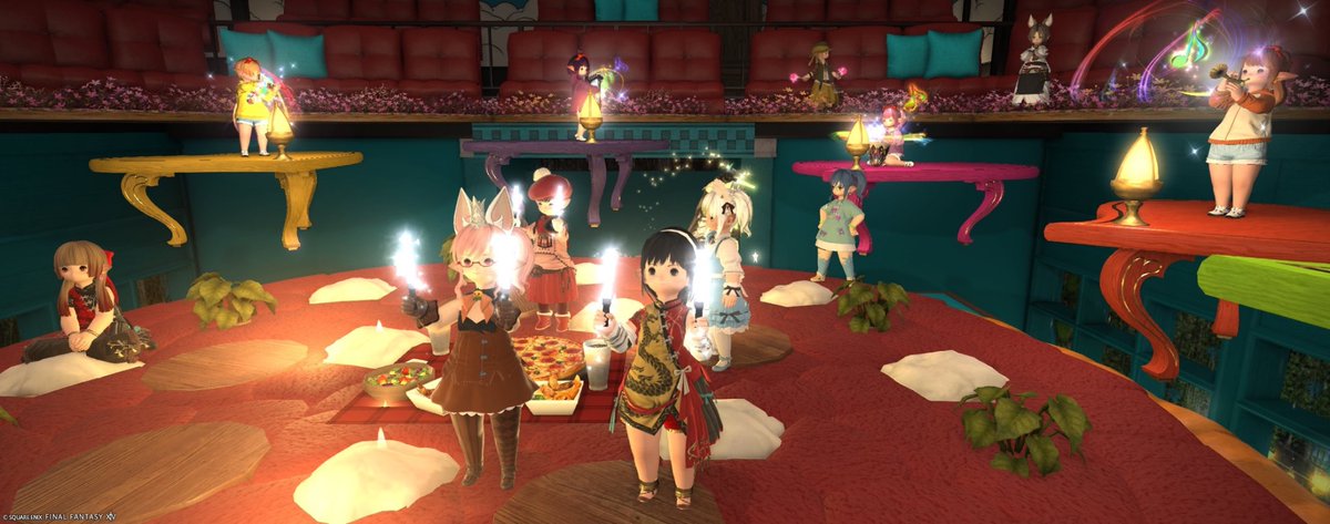 tama_non_ff14's tweet photo. 誤字のため再喝
宅配ピザの日のぴざさんの演奏会
中央に客席、外周を囲んで #PZHT のステージ。
サウンドの立体感、反響ヤバかった!
ありがとうぴざさん!🍕 https://t.co/ifIsEQsooZ