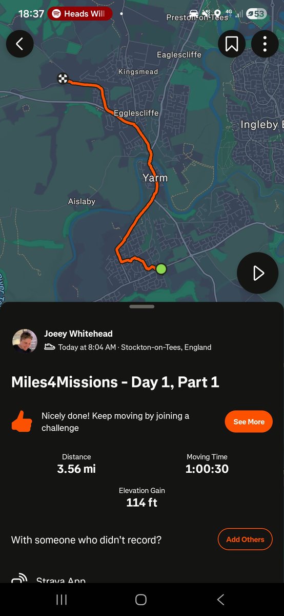 benji_squared's tweet photo. Miles4Missions Day 1 - 7 miles walked, split over two journeys! Turns out leaving your car ar a nearby train station doesn't leave you with many options on getting back.

To donate or find out more, go here: https://t.co/Pz7bvFJ3Dc https://t.co/9ABjUXCmh9
