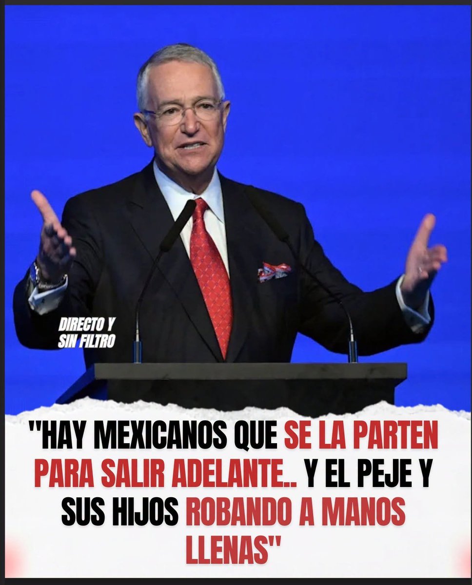 jose_anbriz's tweet photo. Ricardo Salinas Pliego volvió a lanzar fuertes acusaciones contra el expresidente Andrés Manuel López Obrador y sus hijos, en medio de las polémicas que han rodeado a personas cercanas a la familia del exmandatario.
En una publicación, el empresario señaló a Andy, Bobby, “el Peje” y Amílcar Olán, y afirmó que se habrían apropiado de 850 mil millones de pesos.
Esa cifra forma parte de los señalamientos de Salinas Pliego y no debe presentarse como un hecho judicialmente acreditado. 
En el caso de Amílcar Olán sí existen investigaciones y señalamientos periodísticos, mientras que la Fiscalía ha negado que haya órdenes de aprehensión contra él y Andy López Beltrán.
El empresario también contrastó esas acusaciones con la situación de millones de mexicanos que trabajan diariamente para mantener a sus familias, utilizando un mensaje que rápidamente generó reacciones en redes.