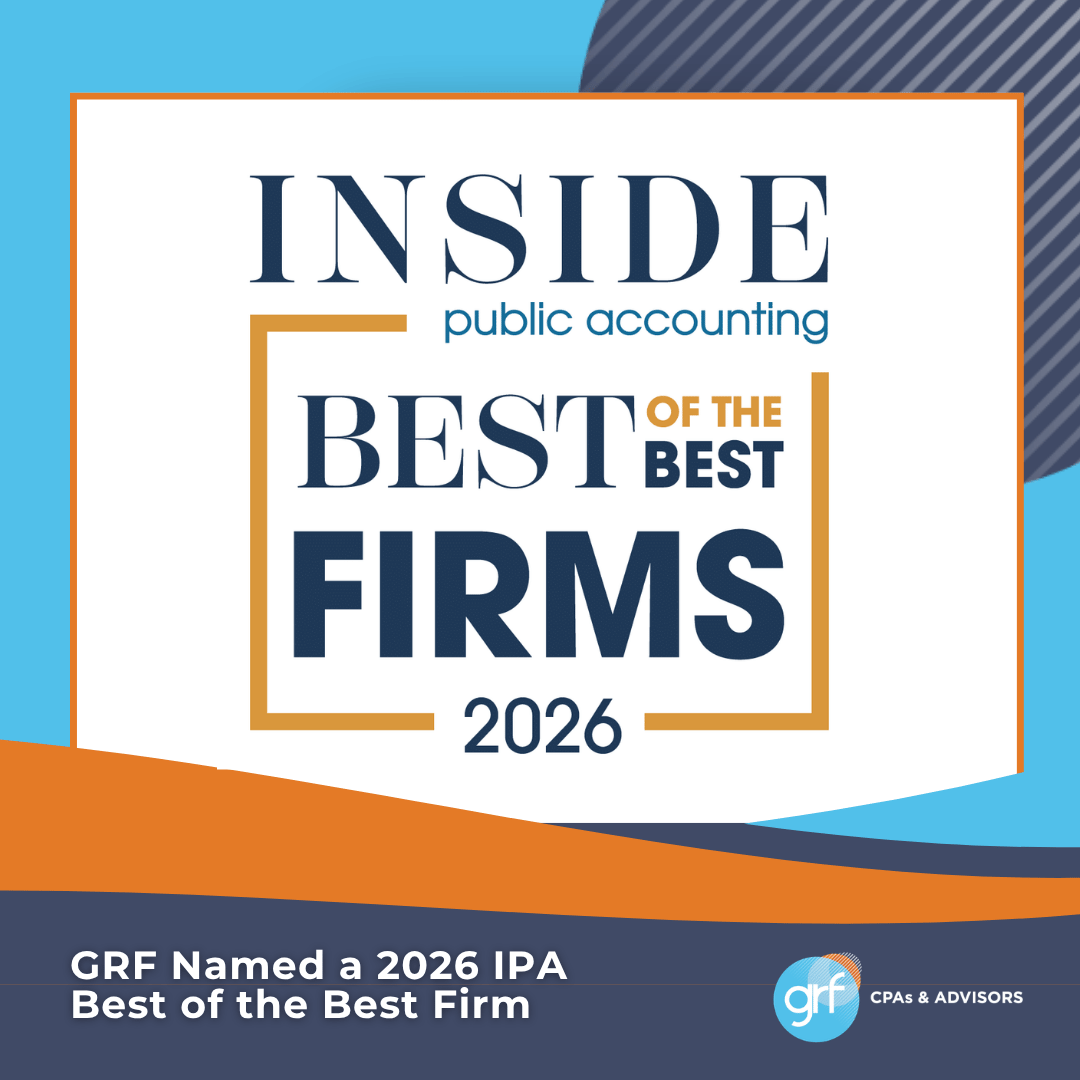 GRFCPAs's tweet photo. Strong firms are built through strong teams. GRF is proud to be named a 2026 IPA Best of the Best Firm, recognizing top-performing accounting firms for excellence in firm management and performance. Learn more.

https://t.co/eG7DK4yl1y

#IPABestOfTheBest #Accounting https://t.co/rM7Z18Byrc