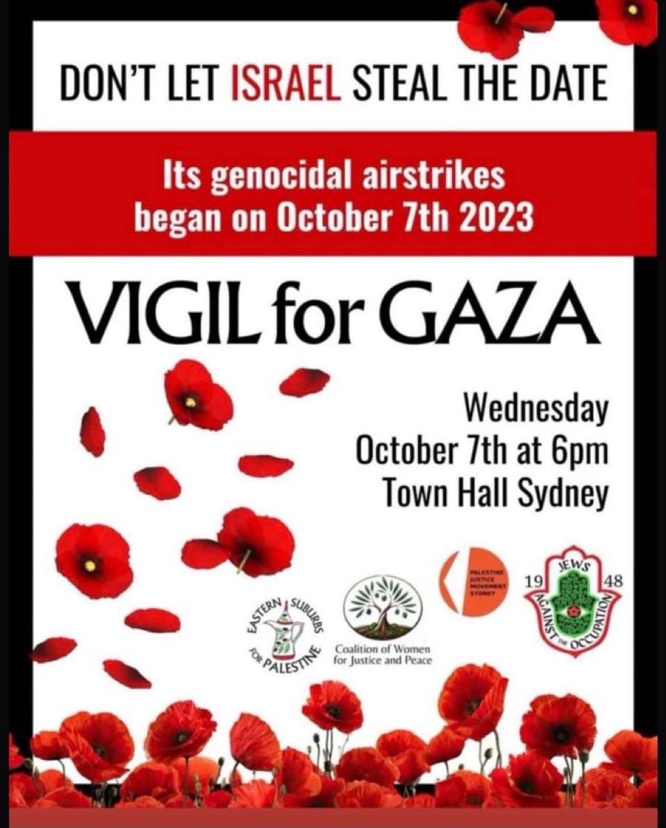 koshercockney's tweet photo. This makes me feel sick. These people are fucking evil.

“Don’t let Israel steal the date” of Oct 7th?

When Palestinian terrorists slaughtered, raped, kidnapped and burnt people alive. Men, women, babies, elderly and Holocaust survivors.

And the AUDACITY to use poppies.

There is now low they won’t stoop to.

H/t @michaeldickson