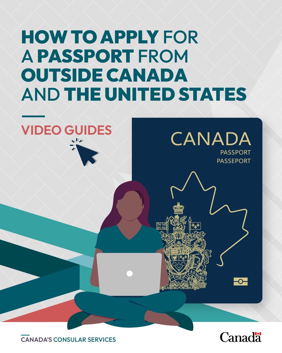 TravelGoC's tweet photo. Whether you’re renewing your passport or applying for a new one while living, working or travelling abroad, we’ve got you covered. 

Check out our new videos that guide you through each step of the passport application process. 

Get started: https://t.co/tMtLAUbSx8 https://t.co/dMuWuT742h