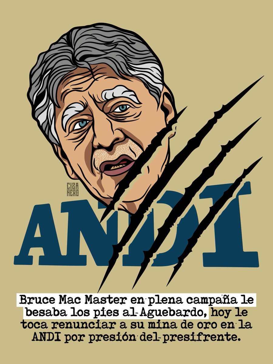 Cizanaparatodos's tweet photo. 🧵1. Bruce Mac Master, Le hizo campaña al Aguebardo y salió como un perro. Dictadura del tigre. https://t.co/aarqGzvUnQ