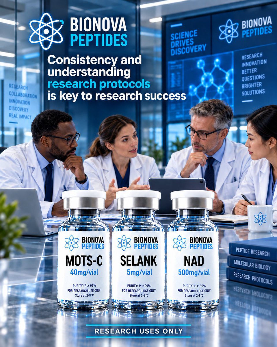 Rebelvetmedia's tweet photo. Understanding peptides and the research behind them https://t.co/Lu967xFehM