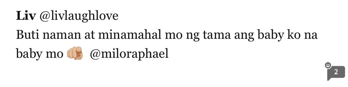 aerisvandale's tweet photo. forever kaagaw na talaga ni robie si liv 😆 i mean gets THAT’S RAFFIE right there !! #onlyyours https://t.co/YrALFv6u2b