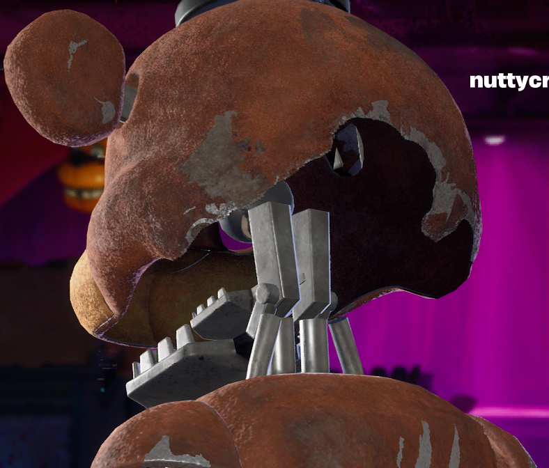 nuttycreamdemon's tweet photo. Look how thin the metal is, Freddy's eyes are also not even attached😭

Sad to see how soulless and corporate Fortnite has become. https://t.co/UzFSVKoli5
