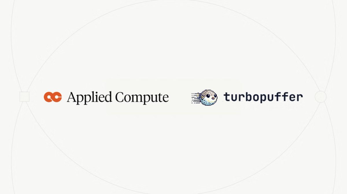 neo's tweet photo. The team at @appliedcompute  shared how a specialist model built with turbopuffer made large-scale code search 100x cheaper in its tests. https://t.co/RNsd4wYGN9
