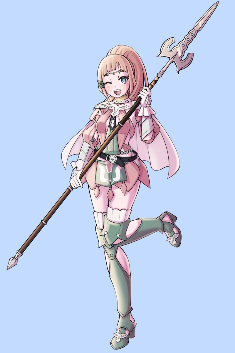 El_Pan_Frances's tweet photo. Felicia wearing Alexandra's outfit 
Commission for: @ilovefelicia123  thanks a lot!!
#FireEmblem https://t.co/K9G8RzS2AC