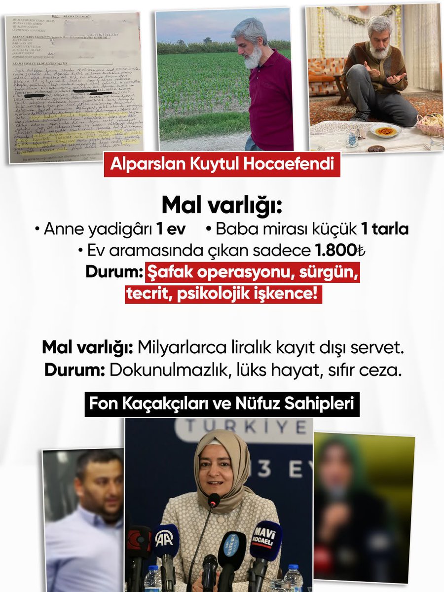 FurkanH41's tweet photo. Alparslan Kuytul Hocaefendi Tutuklu! 
Servetine Servet Katanlar Serbest! 

AsılSuçlular Yargılanmıyor
AlparslanHocaya Ozgürlük 
SemraHocaya Ozgürlük
Kardeşlerimizi SerbestBırakın https://t.co/Mt70zmmdza