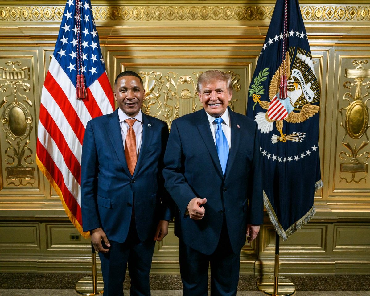 BWPresidency's tweet photo. 🇧🇼💎

“Beware of the power of the bounce back.”

President @duma_boko said it in New York. Days later, those words became the title of TIME Africa’s latest cover story, putting Botswana’s economic transformation, diamonds &amp; next chapter in the global spotlight.
@TIME @jsibo https://t.co/46p3lvLR5q