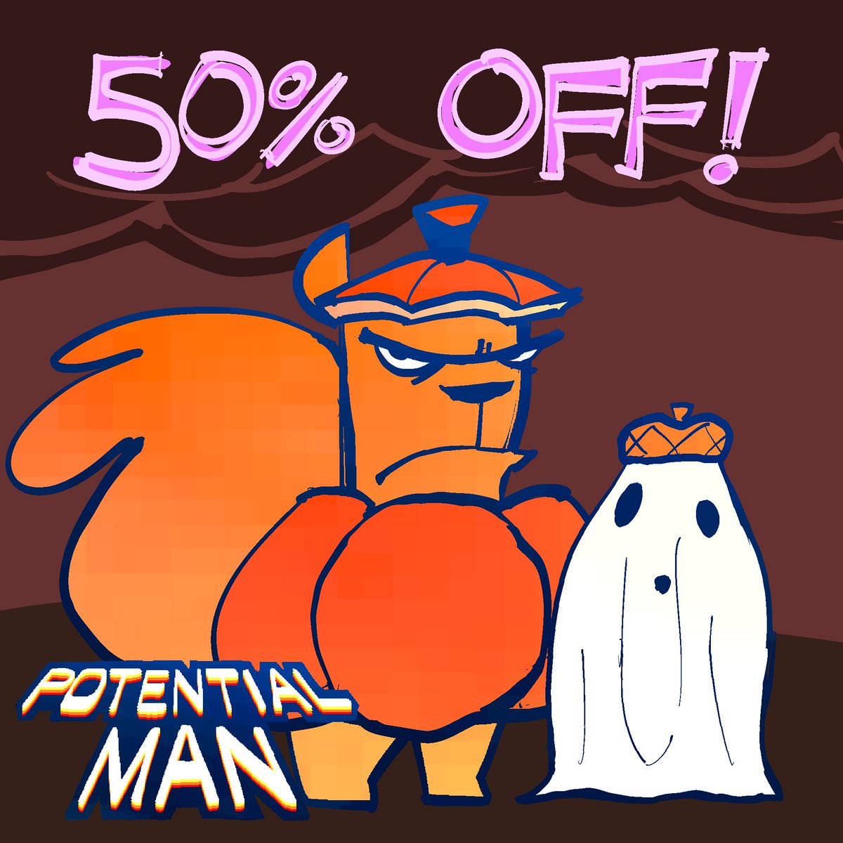 RainingKetchup's tweet photo. POTENTIAL MAN is 50% OFF during the Steam Autumn sale, until October 8th!
Grab it quick! https://t.co/uUGuE6oMPX