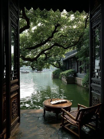 ChenleAngelx's tweet photo. Found this perfect little cafe while wandering. At first i thought it was such an odd place to put one, especially since it was away from the trail I had been following. But once inside, I realized why they settled where they did. The atmosphere was just perfect https://t.co/yLDKXQKRHw