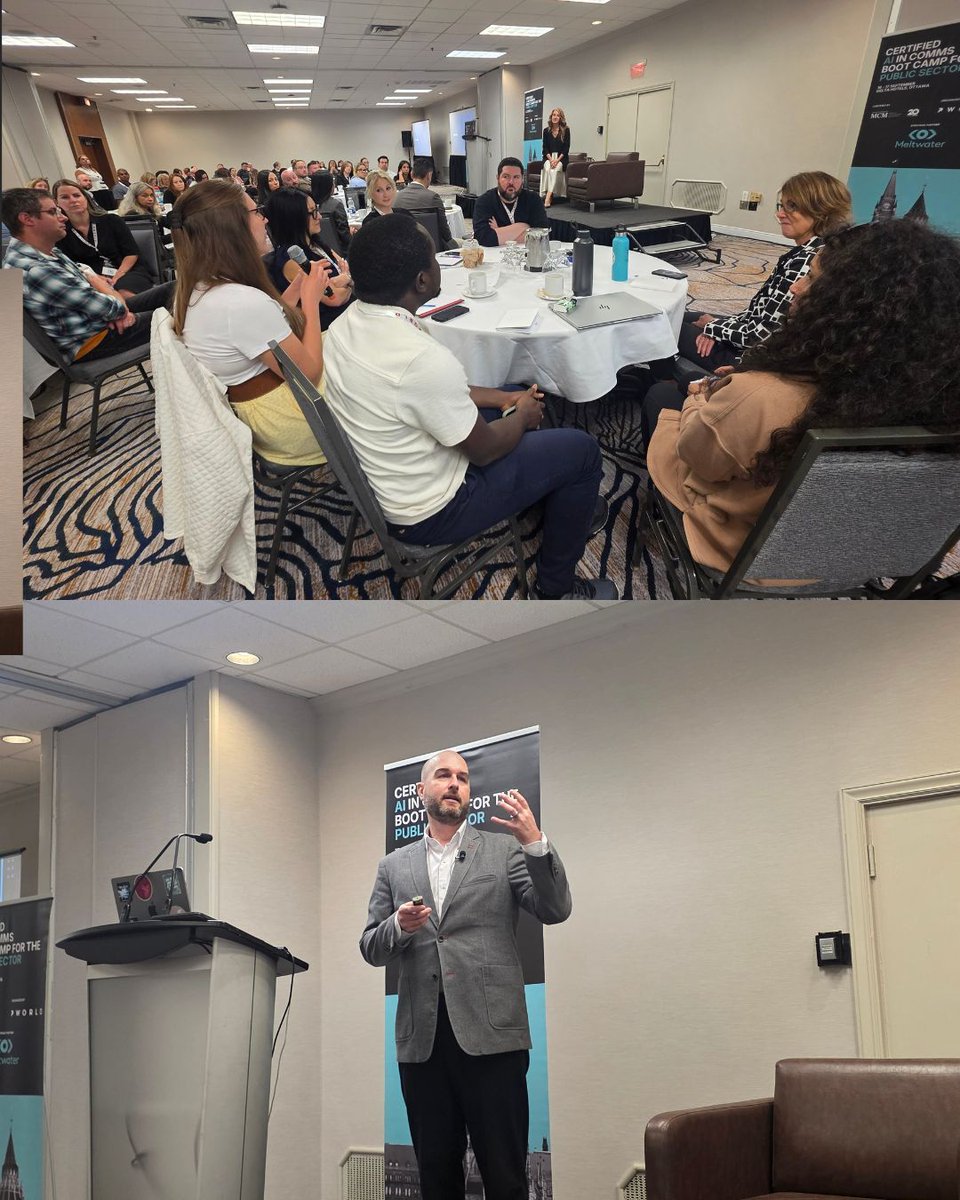 McMasterMCM's tweet photo. The McMaster University Master of Communications Management program was a proud partner of P-World's Certified AI in Communications Boot Camp for the Public Sector, held in Ottawa on September 16 and 17, 2026. https://t.co/5VJBag1E5O