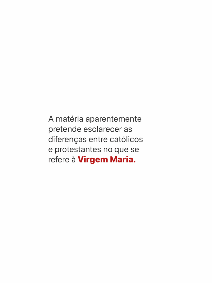 padre_paulo's tweet photo. Já que todo mundo resolveu falar de nossa Mãe Santíssima, não podemos nos calar quando alguém fala o que não corresponde à realidade.

Arraste para o lado e entenda.

O link para baixar nosso app está na bio. https://t.co/AMWapFXDb2
