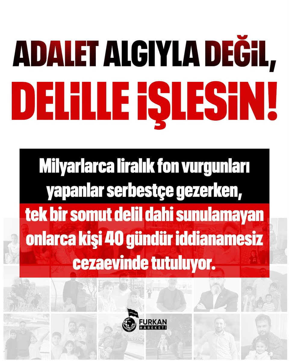 Mujde_k1's tweet photo. AsılSuçlular Yargılanmıyor
AlparslanHocaya Ozgürlük 
SemraHocaya Ozgürlük
Kardeşlerimizi SerbestBırakın https://t.co/mlGAPtAH1k