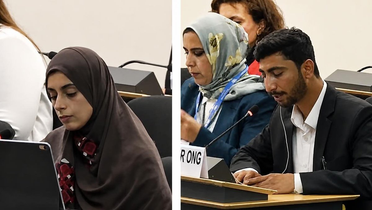Ilyas_baloch01's tweet photo. Members of the Baloch National Movement #BNM addressed the 63rd session of the United Nations Human Rights Council in #Geneva raising concerns over the situation in #Balochistan Pakistan Army airstrikes in Surab Zehri and Chiltan and the challenges faced Baloch women and girls. https://t.co/AMnnIUyp6K