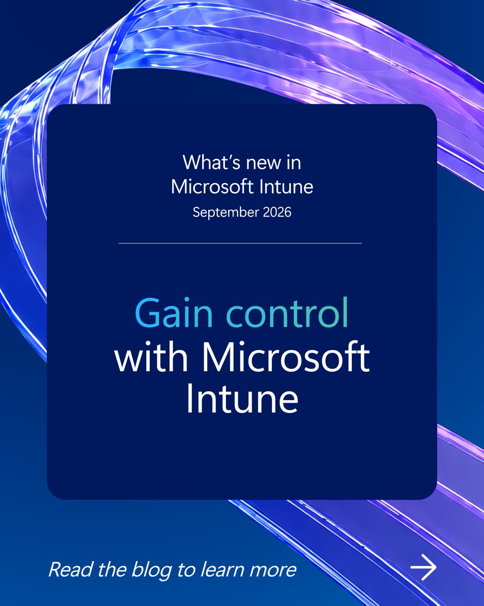 MSIntune tweet picture