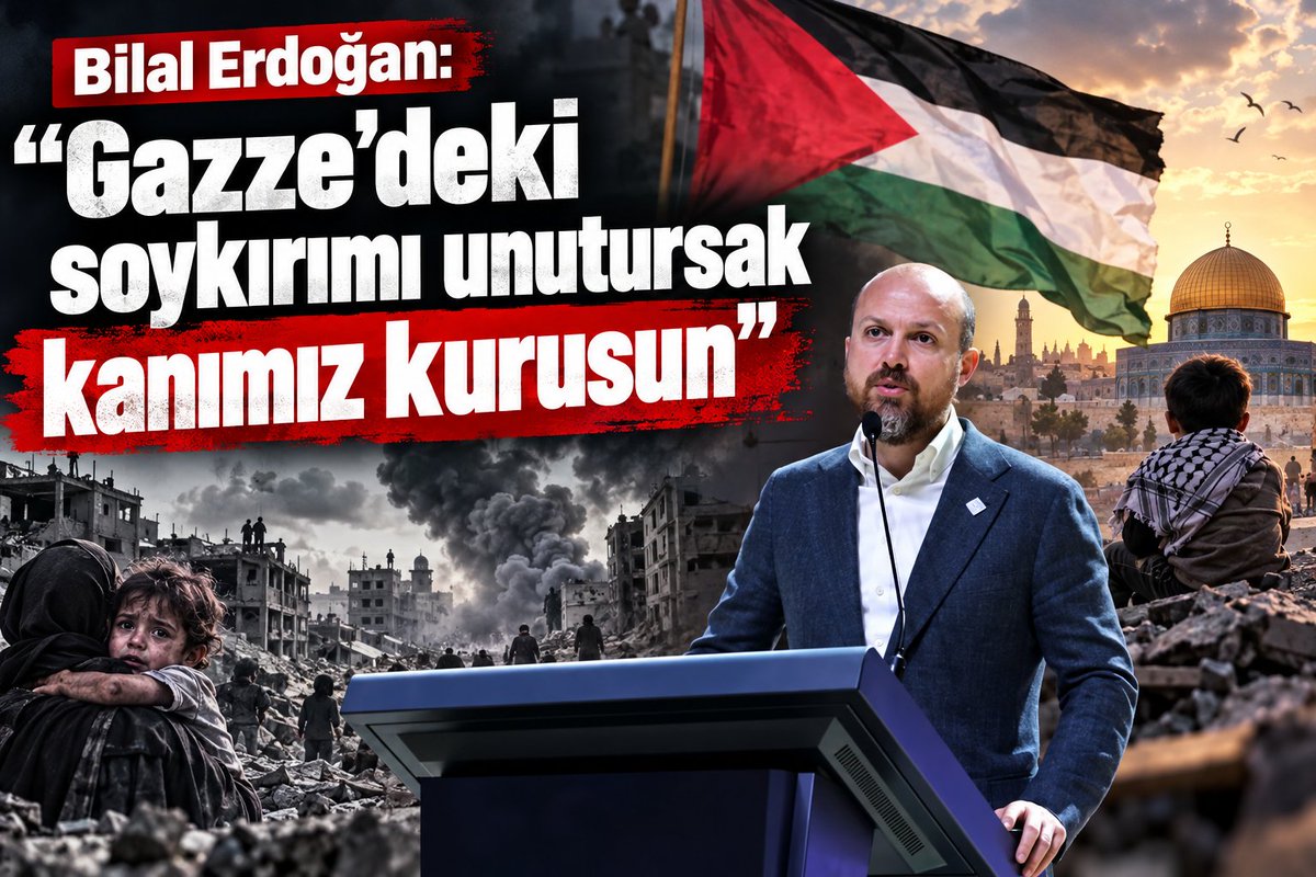 bilalerdogan_TR's tweet photo. “Gazze’deki soykırımı unutursak kanımız kurusun.”

— Necmeddin Bilal Erdoğan https://t.co/eIH3mCiNjC
