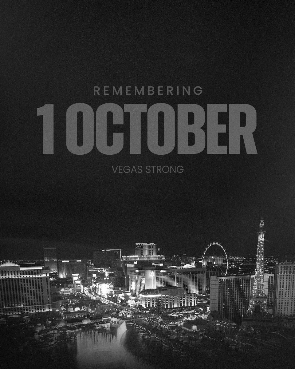 Raiders's tweet photo. #VegasStrong https://t.co/ZkipRMKIKw