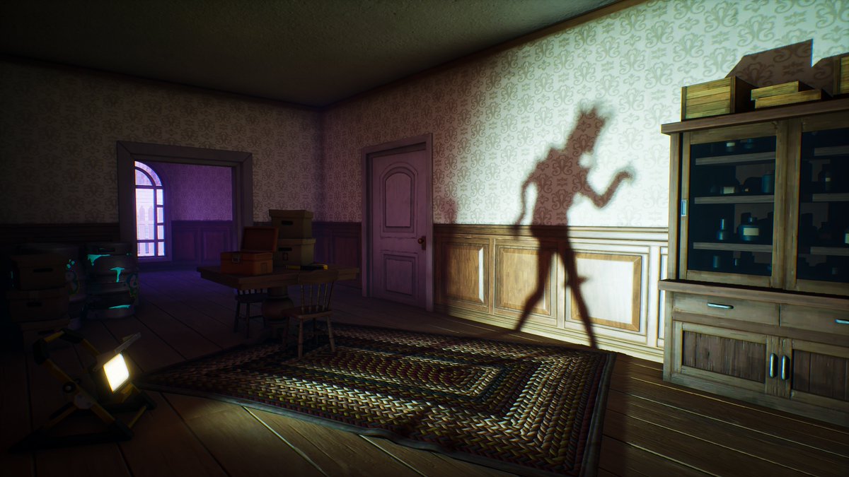 FlotownHockey's tweet photo. There are some spooky shadow figures lurking around this house in Nightmare Neighborhood 👻

#Fortnite #Fortography #Fortnitemares2026 https://t.co/h4mTkBqUhp