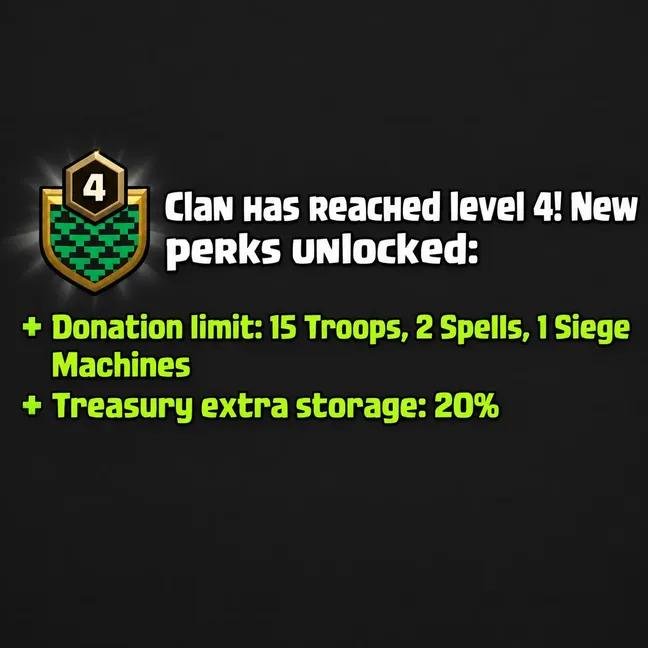 QoZoClan's tweet photo. The clan on Clash of Clans made it to level 4! Let's go!! #clashofclans #level4 #coc https://t.co/lhdrOYu0w7