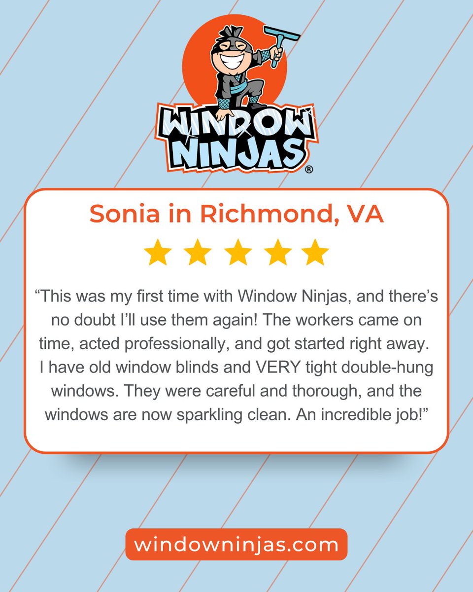 WindowNinjasUSA's tweet photo. We could go on and on about the work we do, but we’ll just let our customers take it from here! 🤩💬
-
#windowninjas #5star #5starreview #5stars #reviews #satisfiedcustomer #customerfeedback #trustedservice #fivestar #fivestars #fivestarreview #fivestarservice #review https://t.co/qPNPQ0kW6r