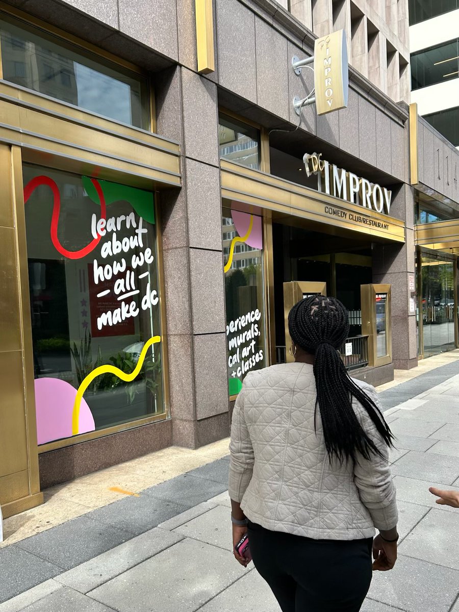 CMCHenderson's tweet photo. There are currently 12 Business Improvements Districts in DC. Today, I met with @GoldenTriDC Executive Director Leona Agouridis and toured the 172-block-area that stretches from Dupont Circle to Pennsylvania Avenue. 

Together we surveyed the area and discussed organizational priorities.