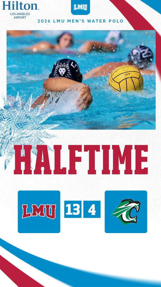 lmulionsPolo's tweet photo. Leading at the half. https://t.co/ZxEZcKPUoL